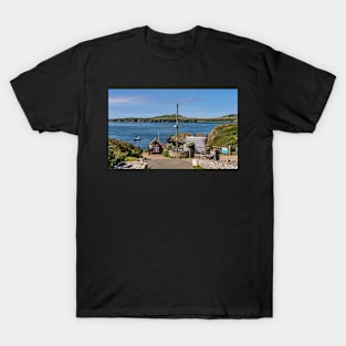 The road to St Justinians Harbour, Pembrokeshire T-Shirt